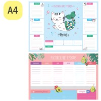 Расписание уроков А4 ArtSpace 