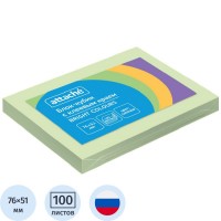 51х76мм.100л. ATTACHE Bright colours, салатовый, 1495400 Стикер